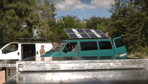 Ukrainian defenders received mobile mini-SPP from volunteers, as on spacecraft