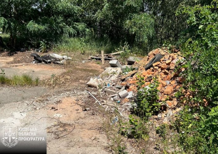Photo – Exposed entrepreneur who for more than 2 years arranged spontaneous landfills and polluted the earth