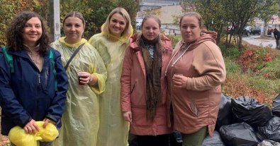 Фото – У Сумах волонтери зібрали понад пів тонни сміття