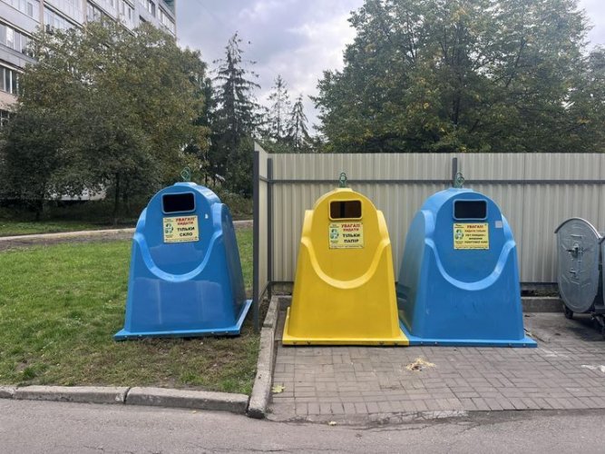 An experiment on sorting garbage will be conducted in Bila Tserkva