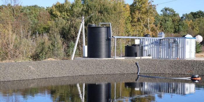 Photo – The third leachate treatment station in Ukraine was installed at the MSW landfill in Volyn