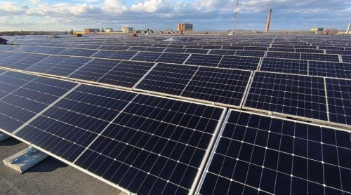 EVA installed a 718 kW SPP at its distribution center in Lviv