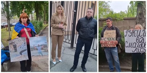 Активісти пікетували ДЕІ й вимагали прозорої перевірки щодо знищення Мархалівського лісу