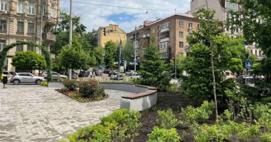 Photo – More green areas in Kyiv: where new mini-gardens have appeared
