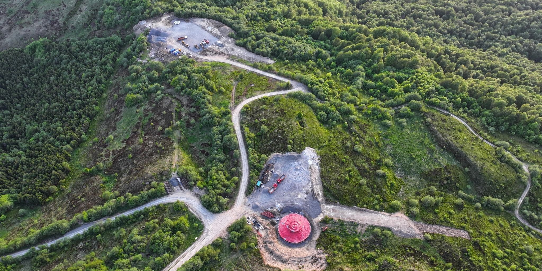 Photo – Environmental inspectorate finds no violations in Runa valley, where scandalous wind farm construction is underway