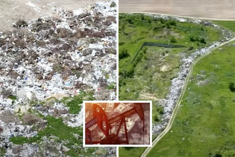 Poison in the soil instead of utilization: hazardous waste is dumped in the open air in Kyiv region