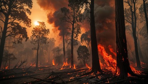 В Николаевской области сгорело леса на сумму свыше 110 млн грн