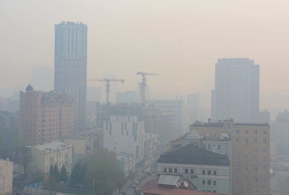 Фото – У Києві зафіксували погіршення якості повітря