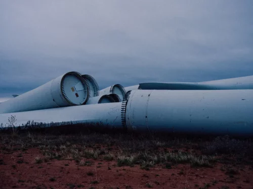 Кладбище ветряков: в Техасе годами не удается утилизировать тысячи лопастей