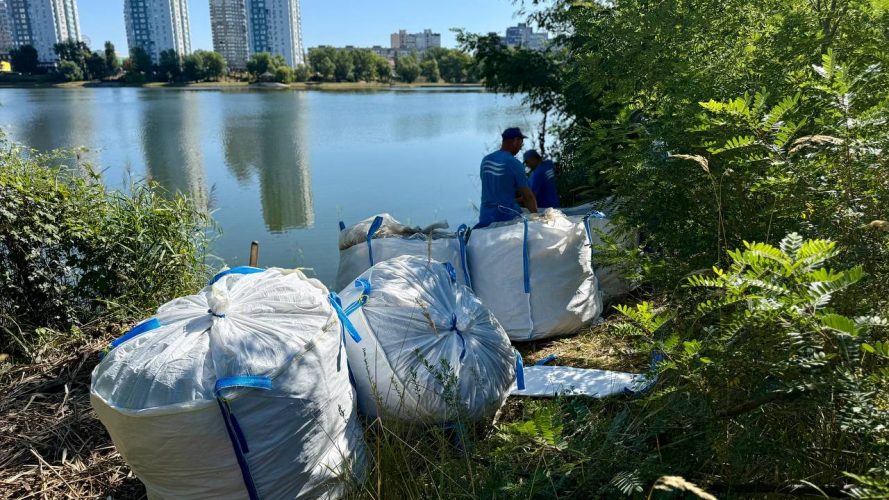 Очищення озера Кирилівське триває: обсяги нафтопродуктів у воді впали у рази
