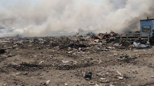 Розпочато слідство: в Олександрії майже тиждень горіло сміттєзвалище