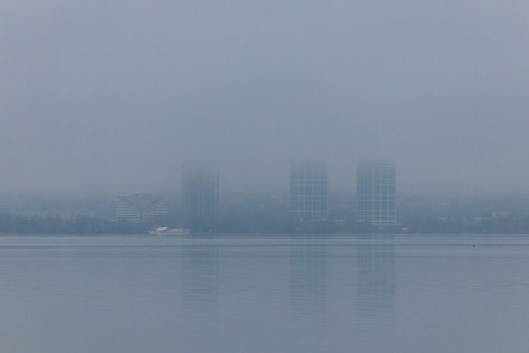 Уровень загрязнения воздуха в городах Украины 21 сентября